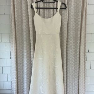 Markarian Thyia Lace Midi Dress 0